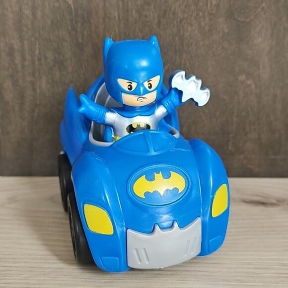 Fisher Price Little People DC Comics Super Friends Batman Robin Joker - Picture 2 of 6